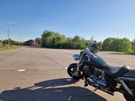 2003 Honda VTX 1800, зелёный, 690000 рублей, вид 1