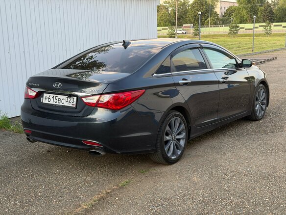 2011 Hyundai Sonata VI (YF), синий, 1110000 рублей - вид 7
