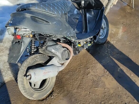 2002 Honda Dio, серый, 45000 рублей - вид 2
