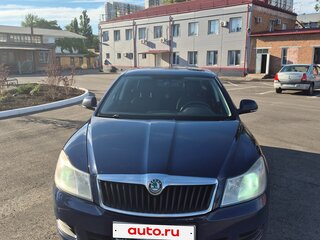 2011 Skoda Octavia II (A5) Рестайлинг, синий, 730000 рублей, вид 1