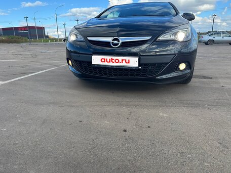 2012 Opel Astra GTC J Рестайлинг, чёрный, 743000 рублей, вид 2