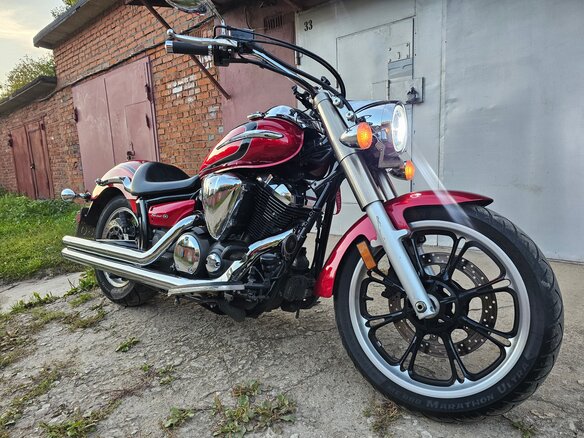 2011 Yamaha XVS950, красный, 600000 рублей - вид 4
