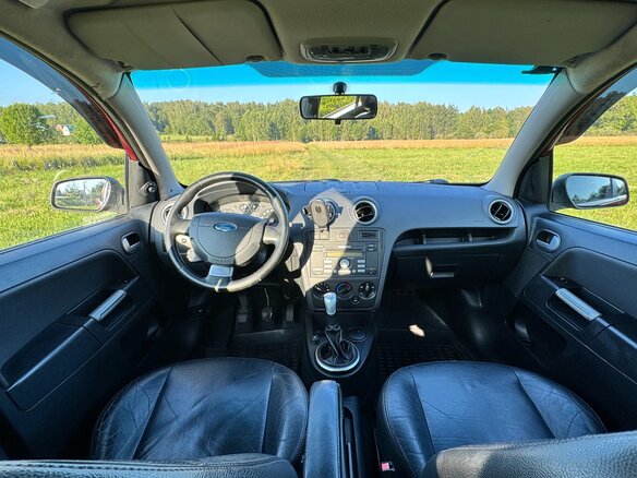 2006 Ford Fusion I Рестайлинг, красный, 415000 рублей - вид 6