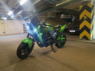 2011 Kawasaki Z 750, зелёный, 550000 рублей, вид 2