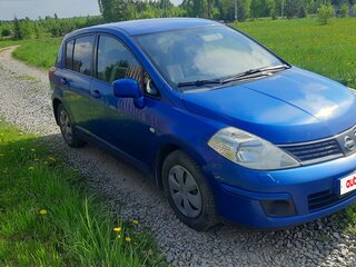 2008 Nissan Tiida I, синий, 410000 рублей, вид 2