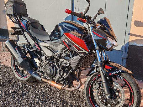 2024 Kawasaki Z 400, чёрный, 750000 рублей, вид 2