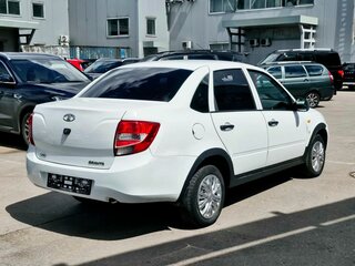 2013 Lada (ВАЗ) Granta I, белый, 295000 рублей, вид 3