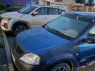 2006 Renault Logan I, синий, 90000 рублей, вид 1