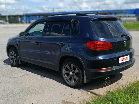 2013 Volkswagen Tiguan I Рестайлинг, синий, 830000 рублей, вид 4