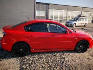 2008 Mazda 3 I (BK) Рестайлинг, красный, 525000 рублей, вид 4