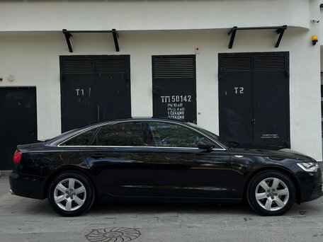 2013 Audi A6 IV (C7), чёрный, 1799999 рублей, вид 3