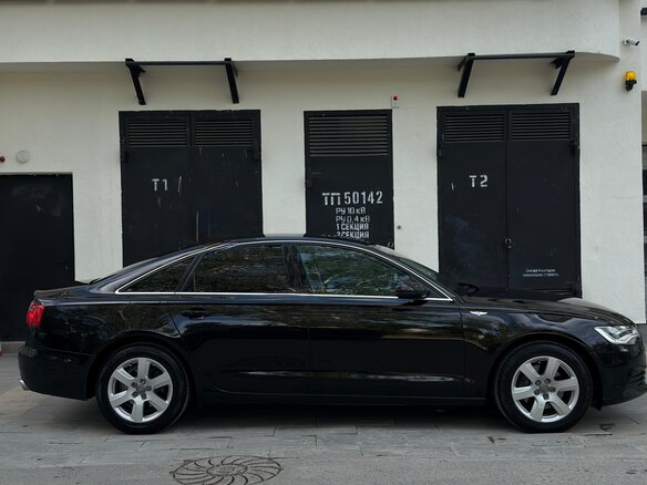 2013 Audi A6 IV (C7), чёрный, 1799999 рублей - вид 2