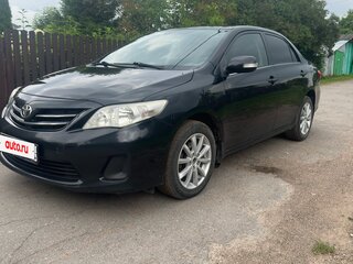 2011 Toyota Corolla X (E140, E150) Рестайлинг, чёрный, 1000000 рублей, вид 1