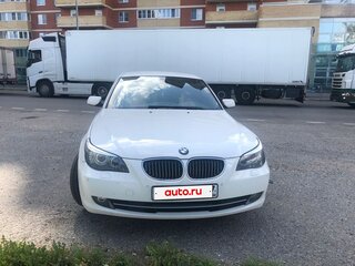 2008 BMW 5 серии 525i V (E60/E61) Рестайлинг, белый, 1400000 рублей, вид 2