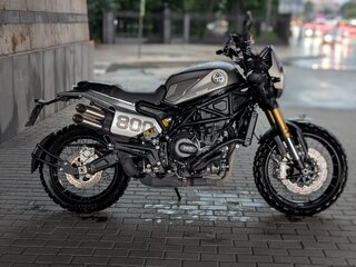 2024 Benelli Leoncino 800 Trail, серый, 600000 рублей, вид 1