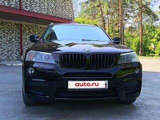 2013 BMW X3 30d xDrive II (F25), чёрный, 3290000 рублей, вид 3