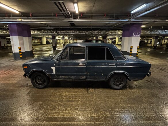 1996 Lada (ВАЗ) 2106, синий, 80000 рублей - вид 9