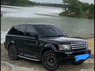 2008 Land Rover Range Rover Sport Supercharged I, чёрный, 1300000 рублей, вид 1