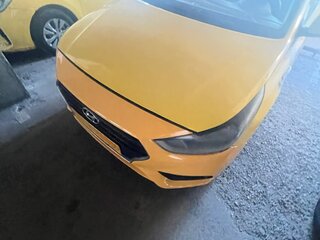 2018 Hyundai Solaris II, жёлтый, 580000 рублей, вид 5