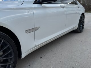2014 BMW 7 серии Long 740Li xDrive V (F01/F02/F04) Рестайлинг, белый, 2150000 рублей, вид 5
