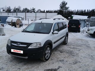 2019 Lada (ВАЗ) Largus Cross I, белый, 900000 рублей, вид 1