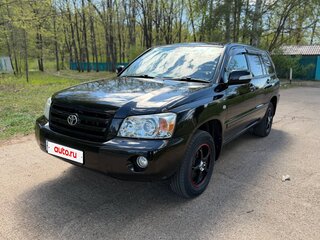 2006 Toyota Kluger I (XU20) Рестайлинг, чёрный, 850000 рублей, вид 2