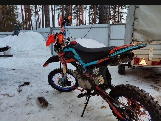 2020 Kayo Evolution YX125EM, синий, 75000 рублей - вид 5