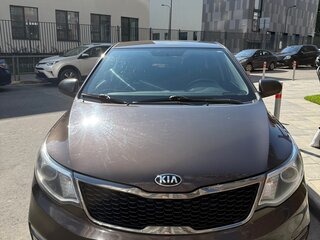 2017 Kia Rio III Рестайлинг, красный, 1400000 рублей, вид 2