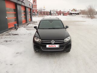 2010 Volkswagen Touareg II, чёрный, 2300000 рублей, вид 1