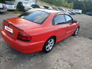 2005 Hyundai Sonata ТагАЗ IV (EF) Рестайлинг, красный, 255000 рублей, вид 4
