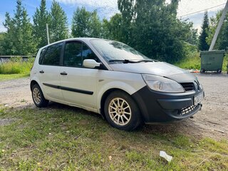 2007 Renault Scenic II Рестайлинг, белый, 350000 рублей, вид 4