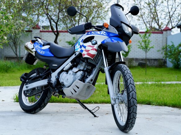 2002 BMW F 650 GS, синий, 450000 рублей - вид 1