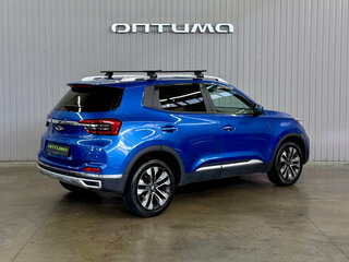 2021 Chery Tiggo 4 I Рестайлинг, синий, 1347000 рублей, вид 5