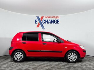 2007 Hyundai Getz I Рестайлинг, красный, 382000 рублей, вид 4