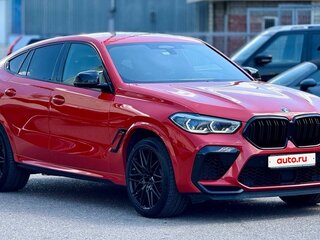 2020 BMW X6 M Competition III (F96), красный, 7990000 рублей, вид 2