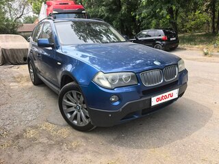 2009 BMW X3 25i I (E83) Рестайлинг, синий, 1150000 рублей, вид 1