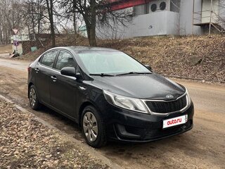 2011 Kia Rio III, чёрный, 800000 рублей, вид 2