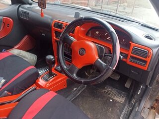 1991 Nissan NX Coupe, красный, 140000 рублей, вид 4