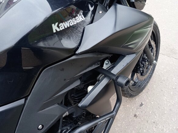 2016 Kawasaki Z 300, чёрный, 385000 рублей - вид 14
