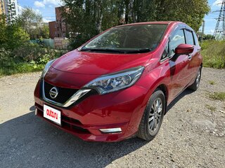 2019 Nissan Note II Рестайлинг, красный, 1230000 рублей, вид 2