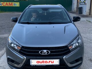 2021 Lada (ВАЗ) Vesta SW I, серый, 1150000 рублей, вид 2
