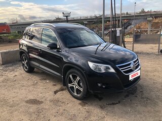 2009 Volkswagen Tiguan I, чёрный, 920000 рублей, вид 2