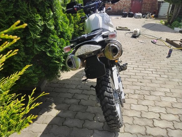 2000 BMW F 650 GS, белый - вид 7