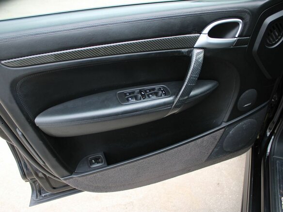 2008 Porsche Cayenne Turbo S I Рестайлинг (957), чёрный - вид 14