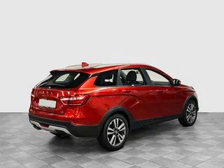 2018 Lada (ВАЗ) Vesta SW Cross I, красный, 1145000 рублей, вид 3