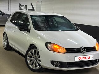 2011 Volkswagen Golf VI, белый, 850000 рублей, вид 1