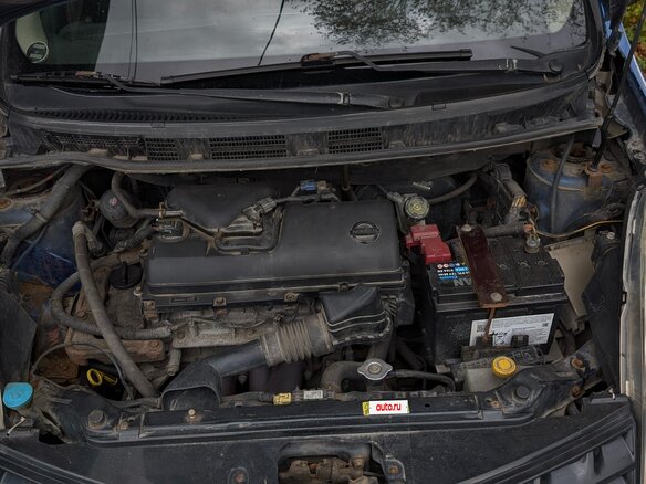 2008 Nissan Note I, синий, 345000 рублей - вид 10