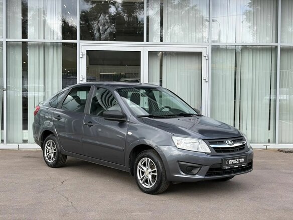 2017 Lada (ВАЗ) Granta I, серый - вид 2