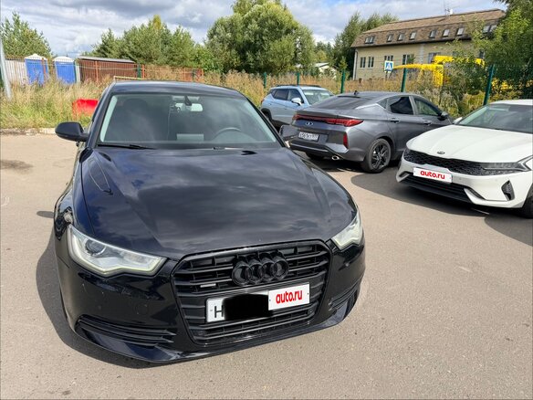 2013 Audi A6 IV (C7), чёрный
