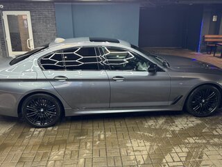 2018 BMW 5 серии 530d VII (G30/G31/G38), серый, 3200000 рублей, вид 4